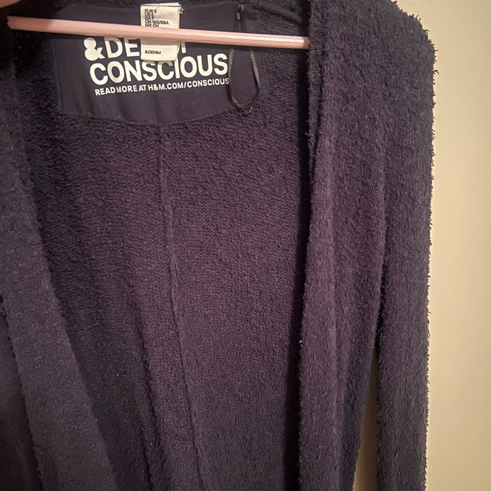 Navy blue jacket from h&m in size small